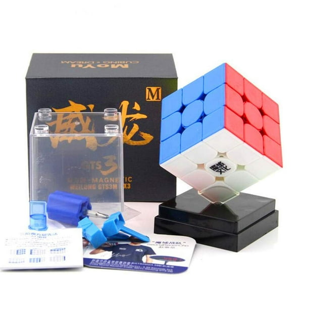 Moyu Weilong GTS V2 M Magnetic 3x3x3 Speed Cubing Stickerless Magic Cube Puzzle